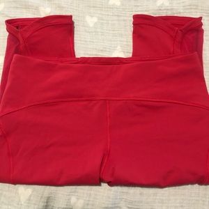 Lululemon pink leggings size 10